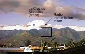 -PHOTO OF MOUNTAIN LOCATING DRAWING-