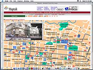 City map of San Jose.