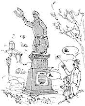 Comedy scene