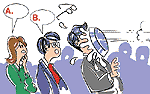 -DRAWING OF COMEDY SCENE-