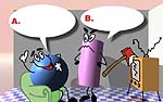 -DRAWING OF COMEDY SCENE-