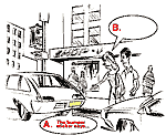 Comedy scene Oct. 2000