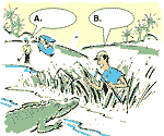 Comedy scene