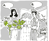Comedy scene