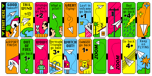 -Extreme Flight Plane gameboard-