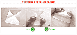 Paper Airplane assembly page