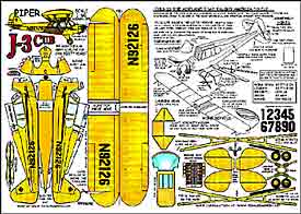 Instructions for the Piper Cub J3